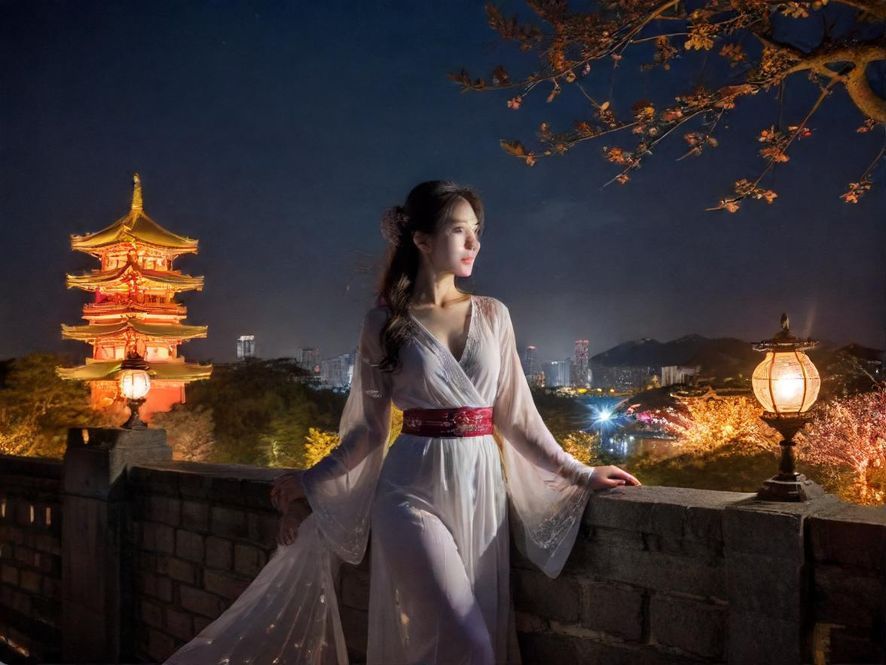 夜场派对热闹场景图