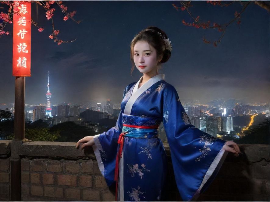 深圳繁华夜景，等待你去探索
