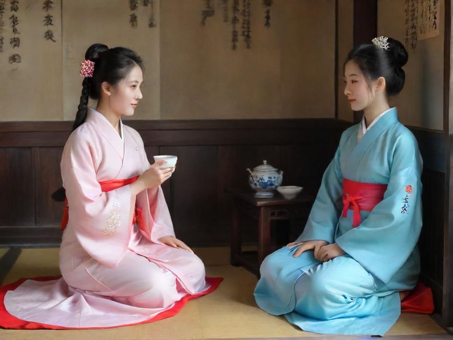 广州私密茶室一角