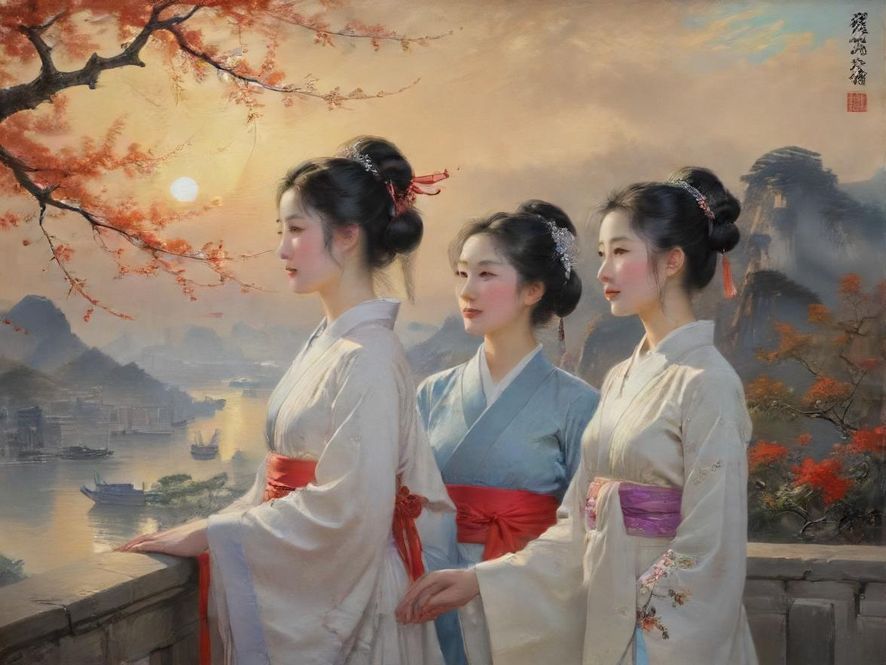 增城傍晚街头的休闲会所外景