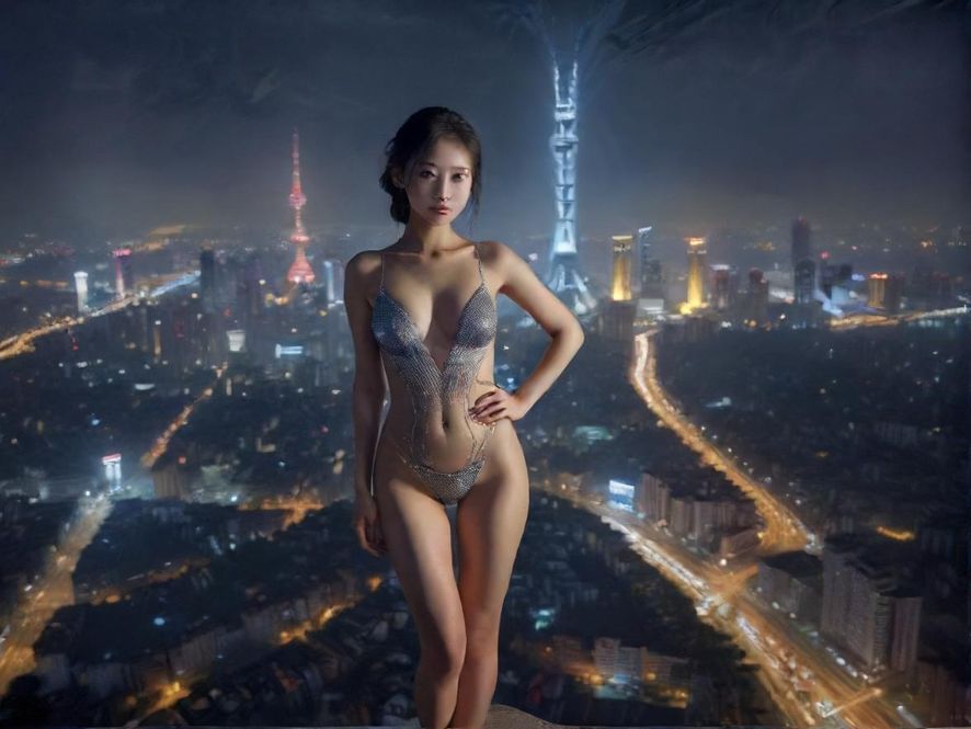 南昌璀璨夜景