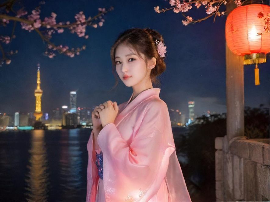 璀璨城市夜景