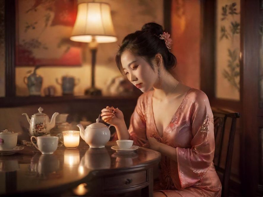 温馨雅致的私密品茶空间