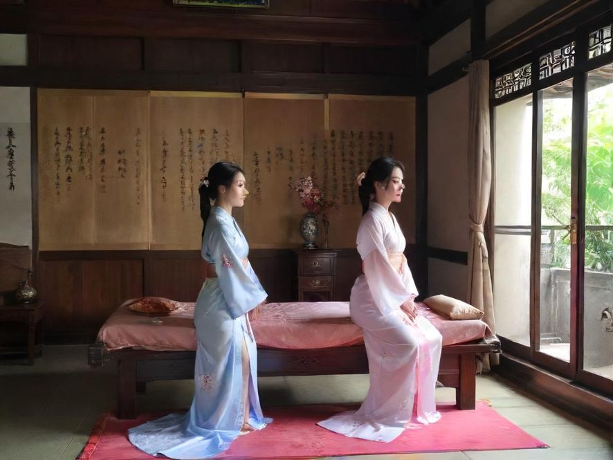 高端桑拿会所室内场景