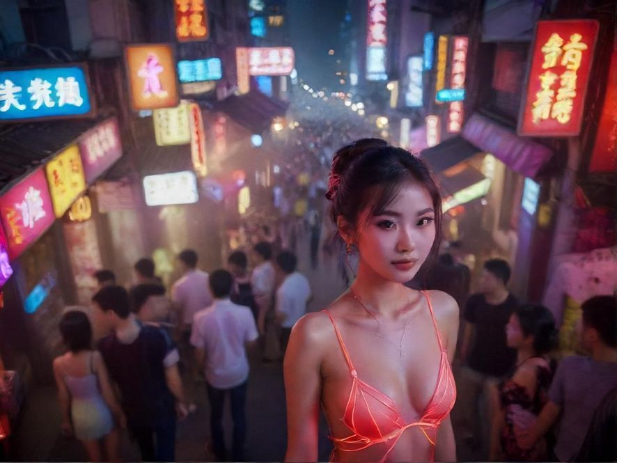 广州夜场会所繁华景象