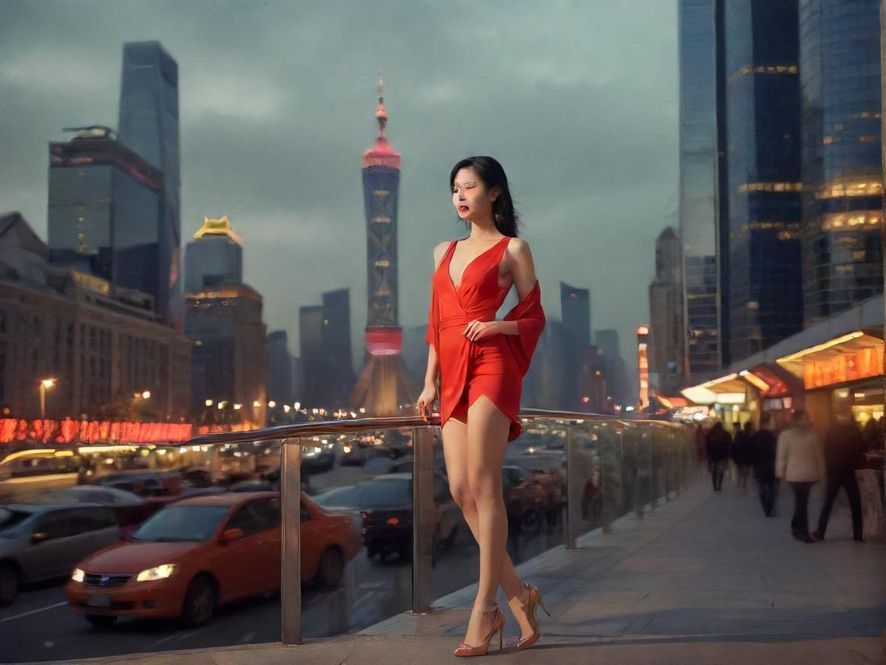 在手机上查看信息的示意图