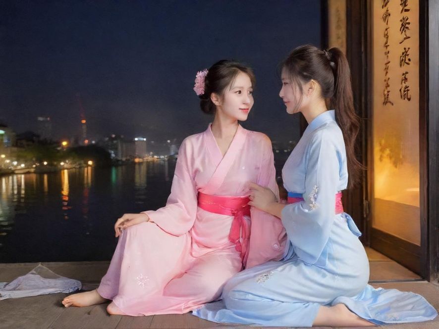 夜场会所大厅炫彩场景