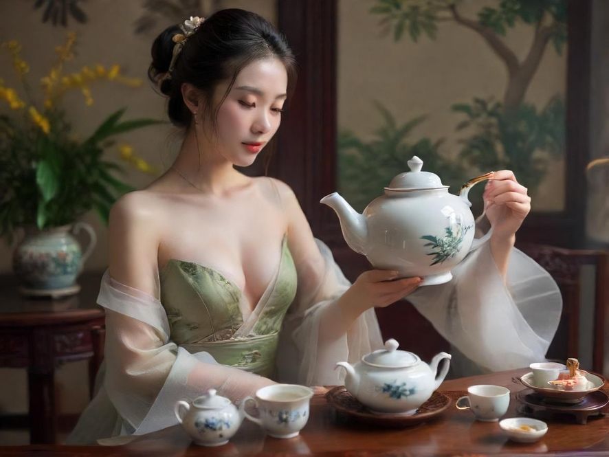 广州特色品茶环境