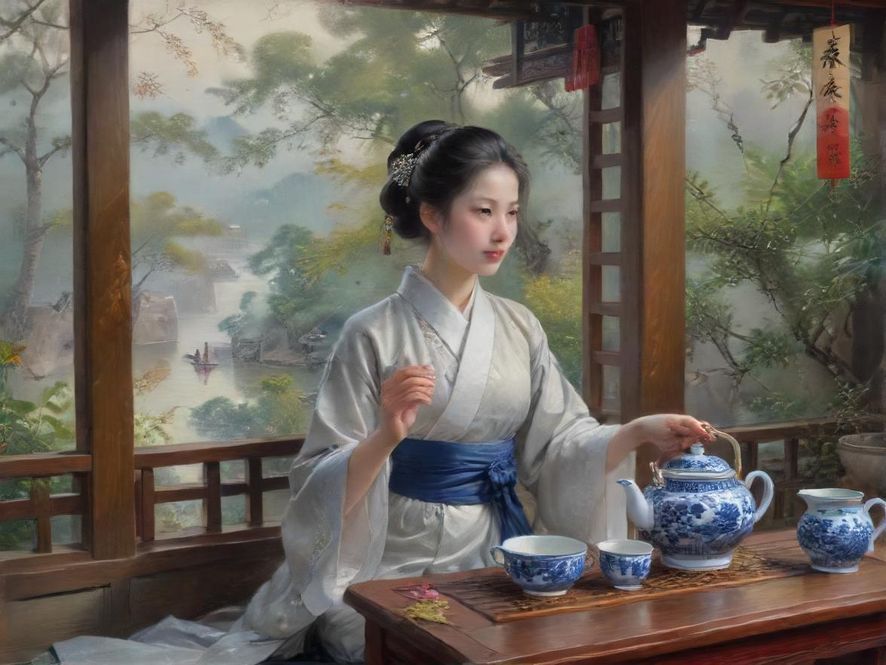 广州私密茶社内部装饰风格