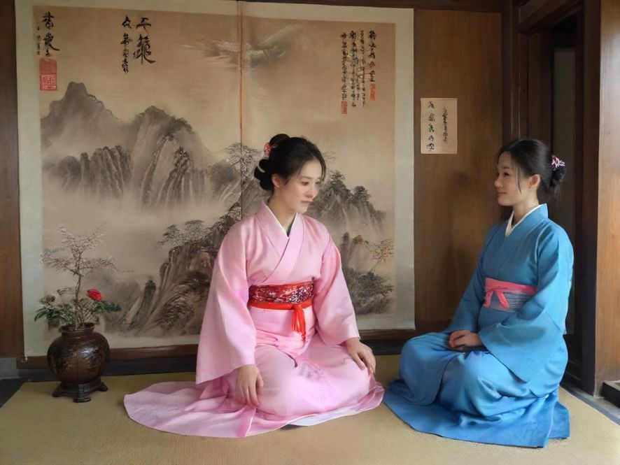 佛山私人会所温馨卧室，柔和灯光下，一位美女在私密氛围中等待