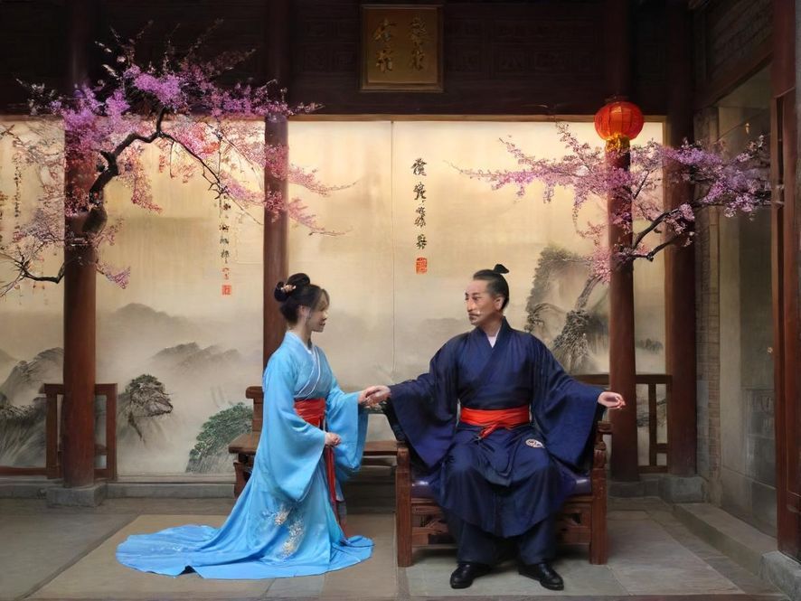 一位顾客面带微笑，闭目养神，享受着舒适的按摩或蒸汽浴，光线柔和，氛围温馨。
