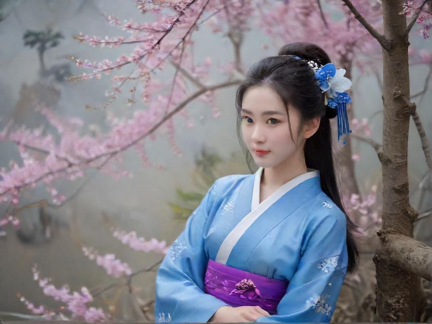 青年男女在梦幻光影的秘密花园中享受沉浸式放松体验